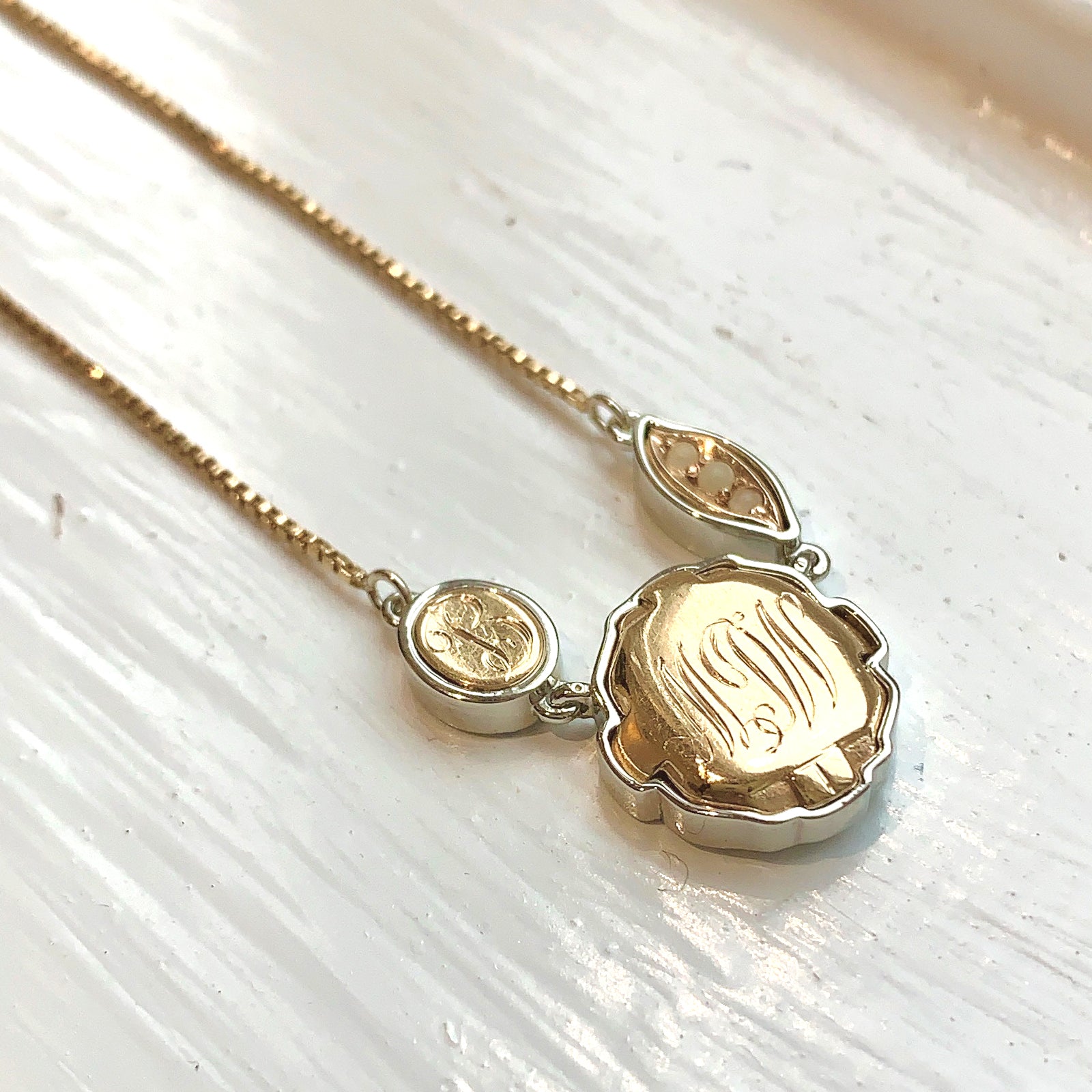 MULTI DECADE VINTAGE CUSTOM NECKLACE