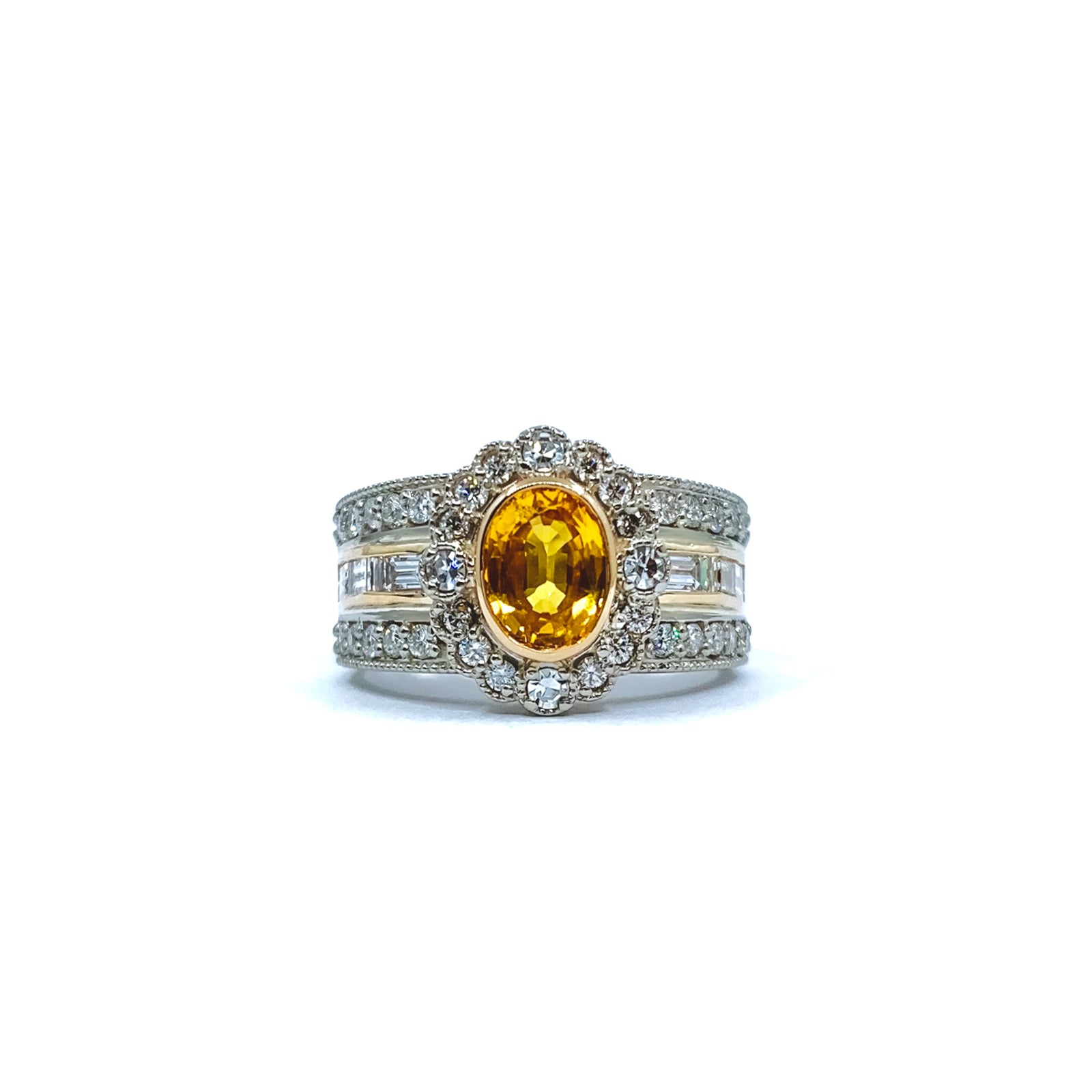 Vivid Sapphire Ring Redesign
