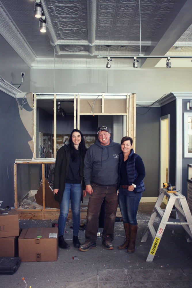 Renovations underway!