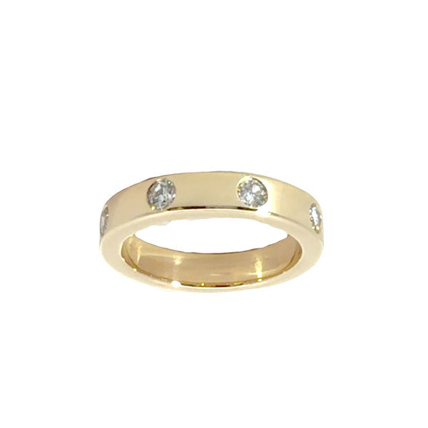 Diamond Flush Set Anniversary Band .39ct (39005)