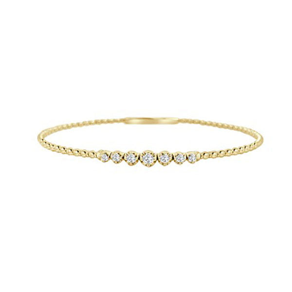 Diamond 7-Stone Flex Bangle .22ct (40929)
