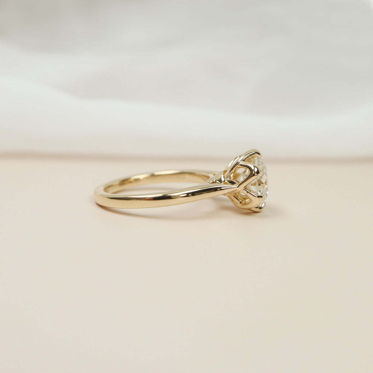 Diamond Solitaire Engagement Ring - LG 2.03ct (41111)