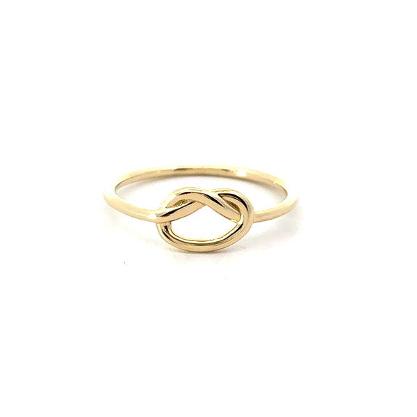 Gold Open Knot Ring (37557)
