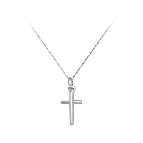 Sterling Silver Small Cross Pendant (25991)