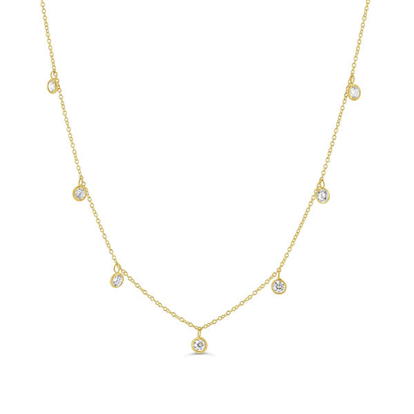 Diamond Station Necklace - LG 1.50ct (40715)