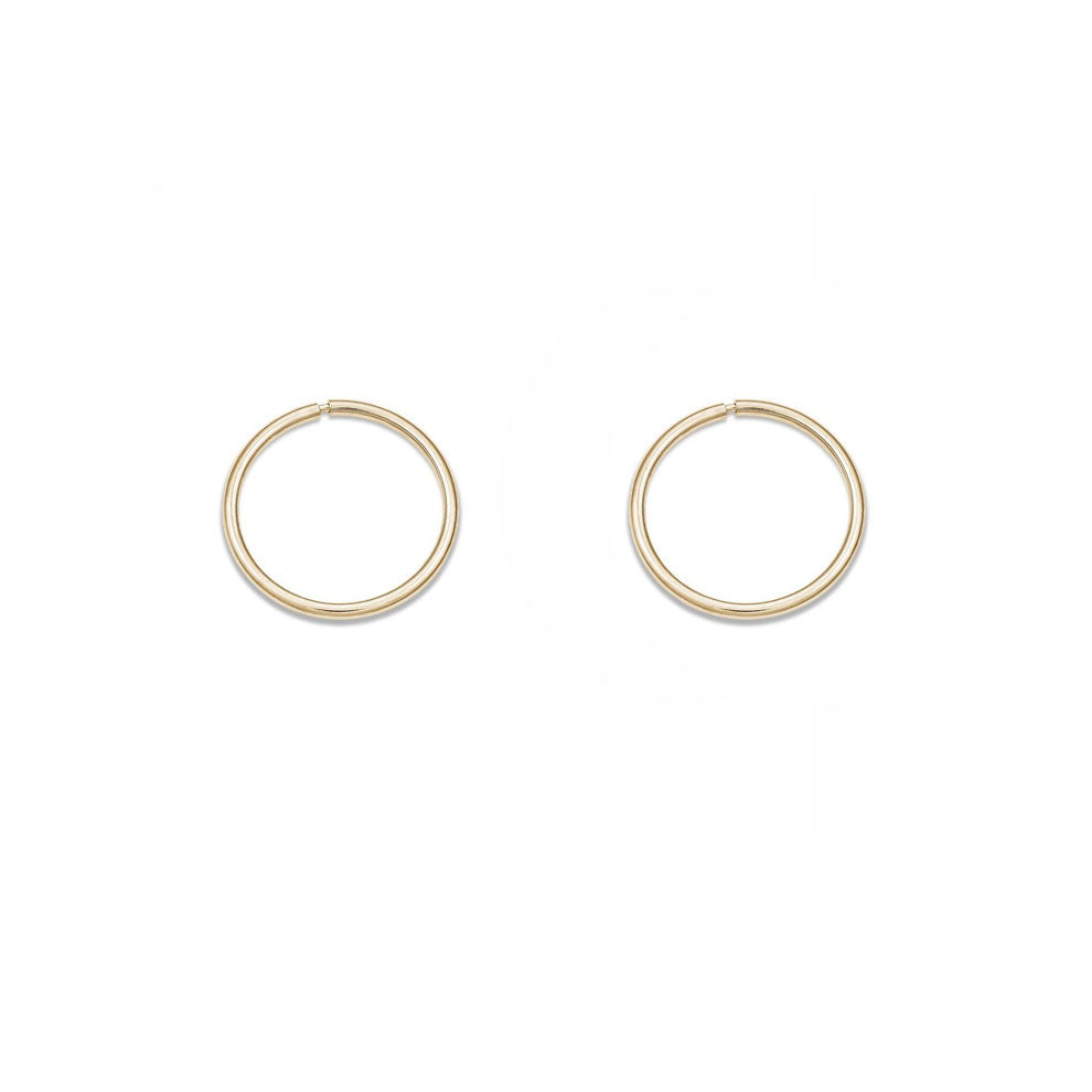 Gold 11mm Keeper Earrings (40751)