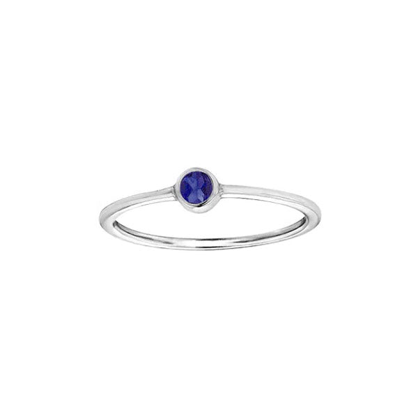 Genuine Sapphire Birthstone Ring (29474)