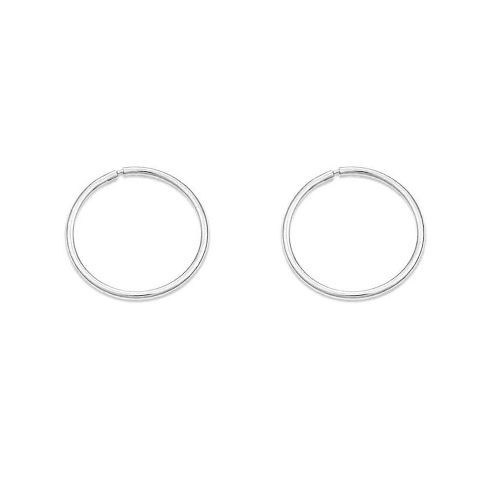 Gold 17mm Keeper Earrings (25591)