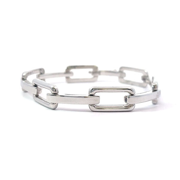 Gold Fancy Link Bracelet 7.5in (38568)