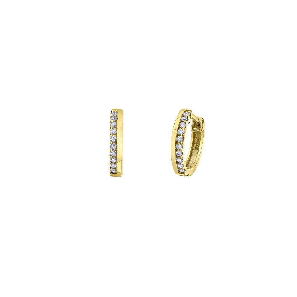 Diamond Huggie Earrings .15ct (38689)