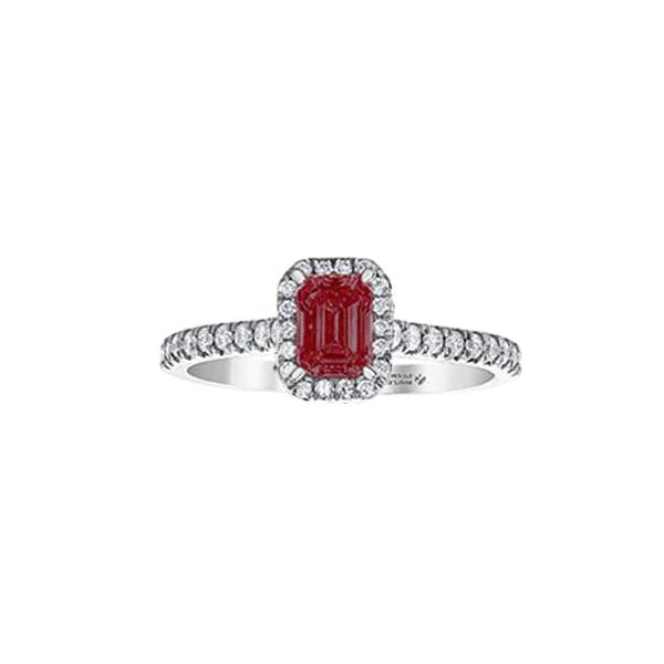 Genuine Ruby and Diamond Ring (35185)