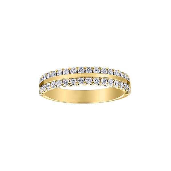 Diamond Fancy 2-Row Anniversary Band .50ct (41070)