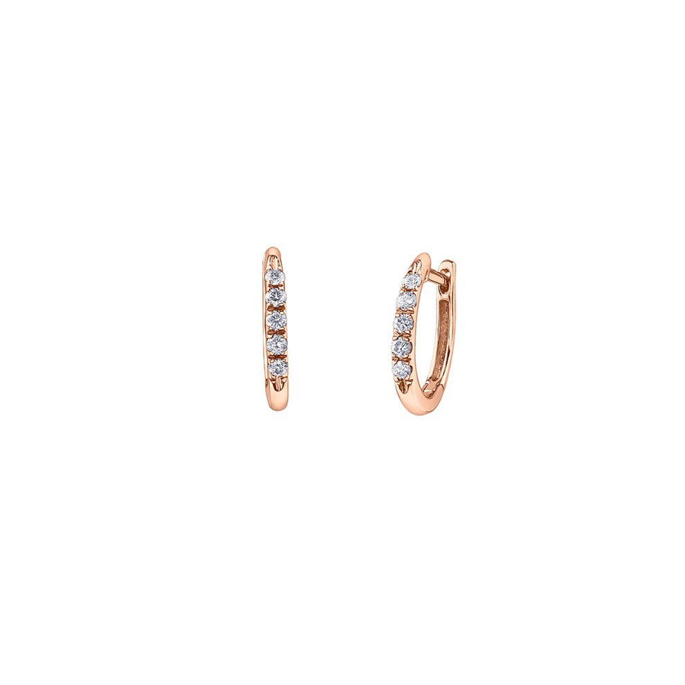 Diamond Huggie Earrings .15ct (34985)