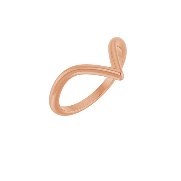 Gold V Contour Band (38434)