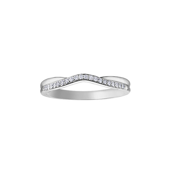 Diamond Contour Anniversary Band .10ct (39662)