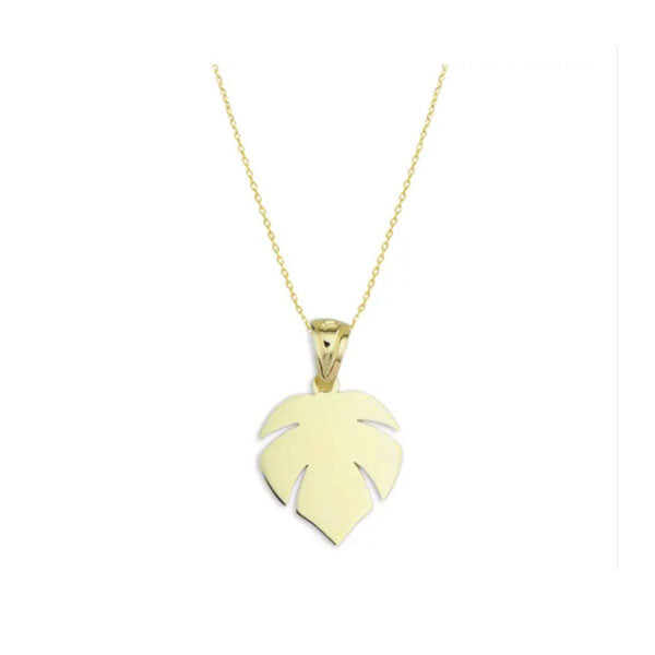 Gold Leaf Pendant (41002)