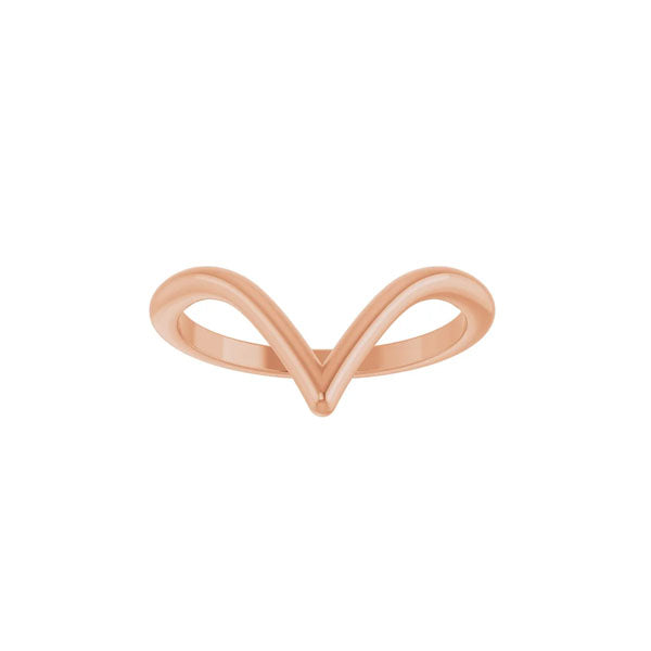 Gold V Contour Band (38434)