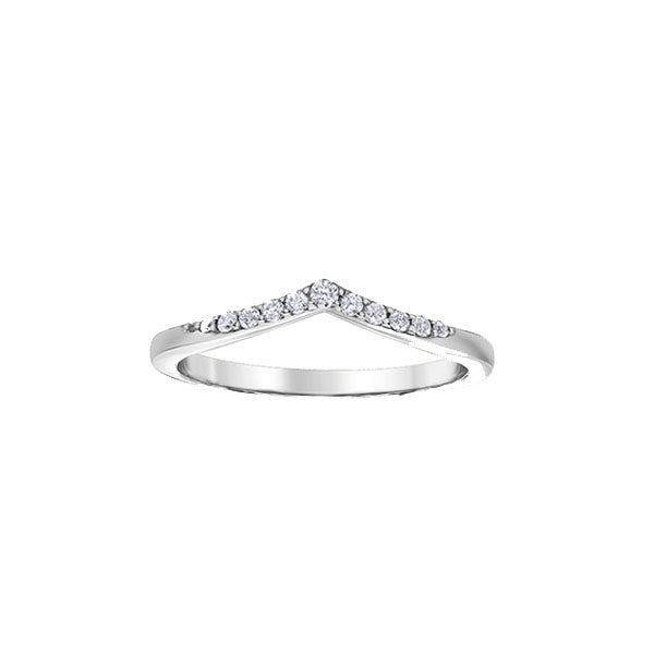 Diamond Contour Anniversary Band .12ct (39641)