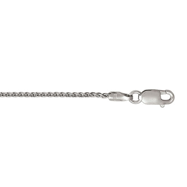 Sterling Silver Wheat Chain 1.2mm 16in (39510)