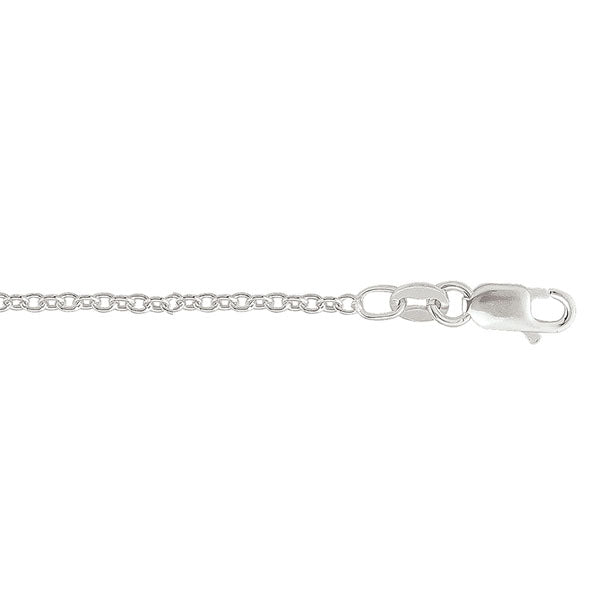 Sterling Silver Cable Chain 1.5mm 16in (37246)