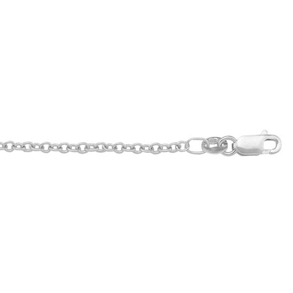 Gold Open Link Cable Chain 2mm 22in (37329)