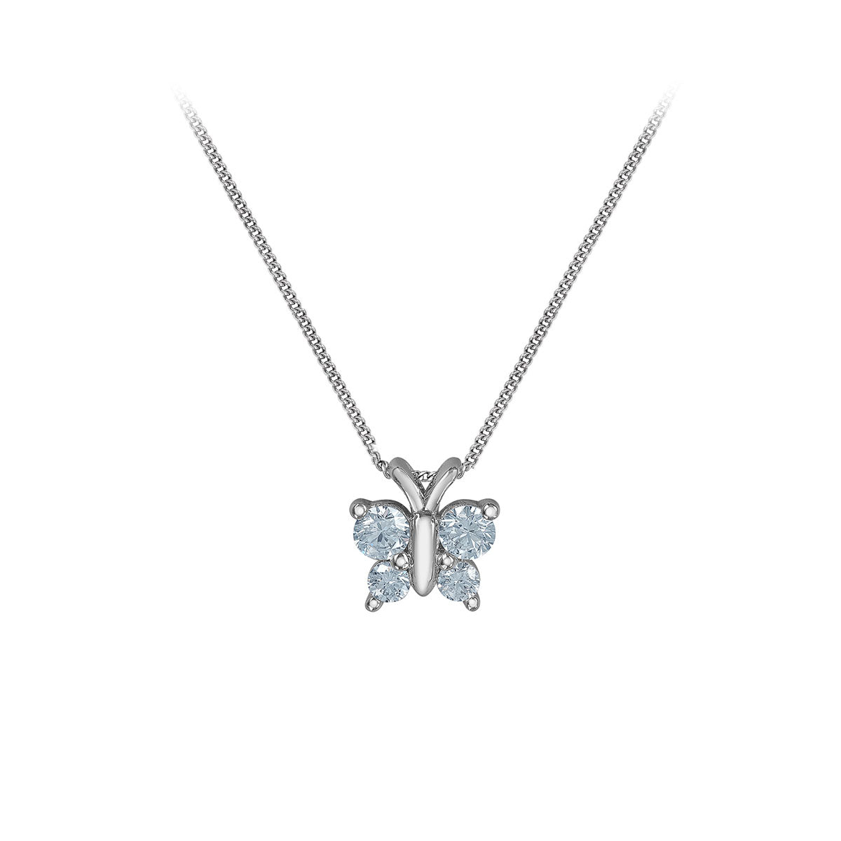 Diamond Butterfly Pendant - LG .34ctTW (39436)
