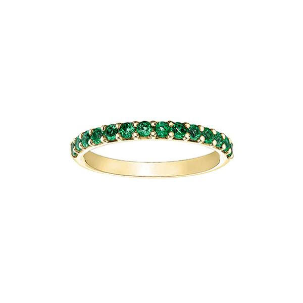 Emerald Created Stackable Ring (32537)