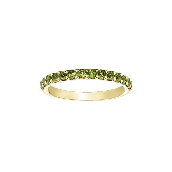 Genuine Peridot Stackable Ring (32538)