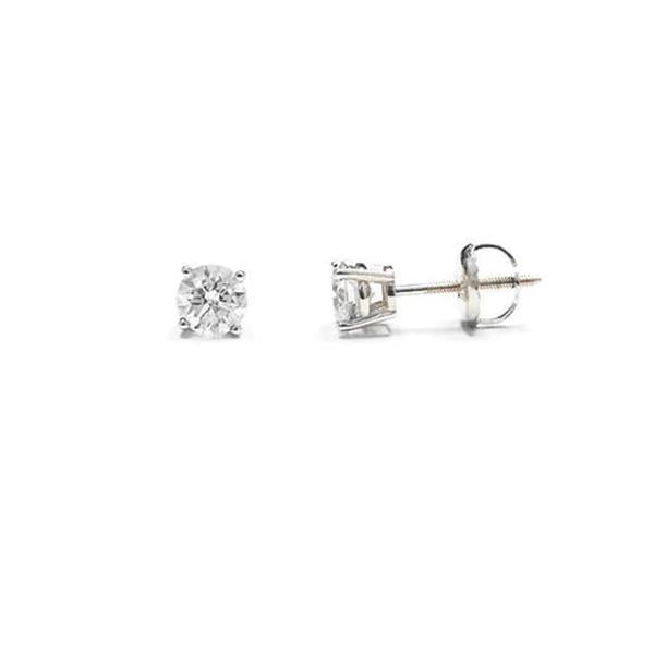 Diamond Stud Earrings - LG .90ctTW (39376)