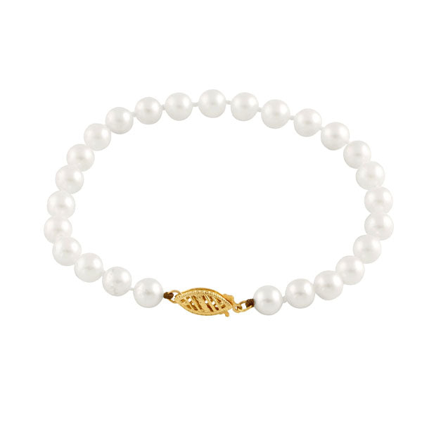 Genuine Fresh Water Pearl Bracelet (37081)