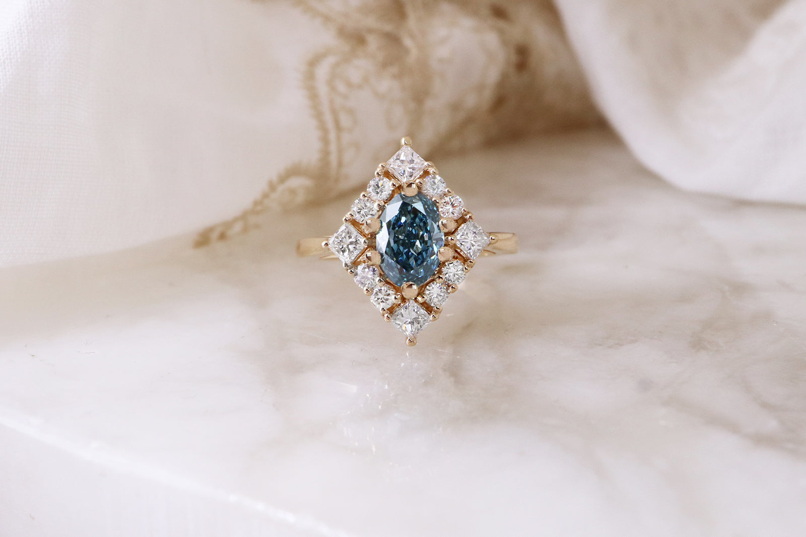 Stunning Blue Diamond