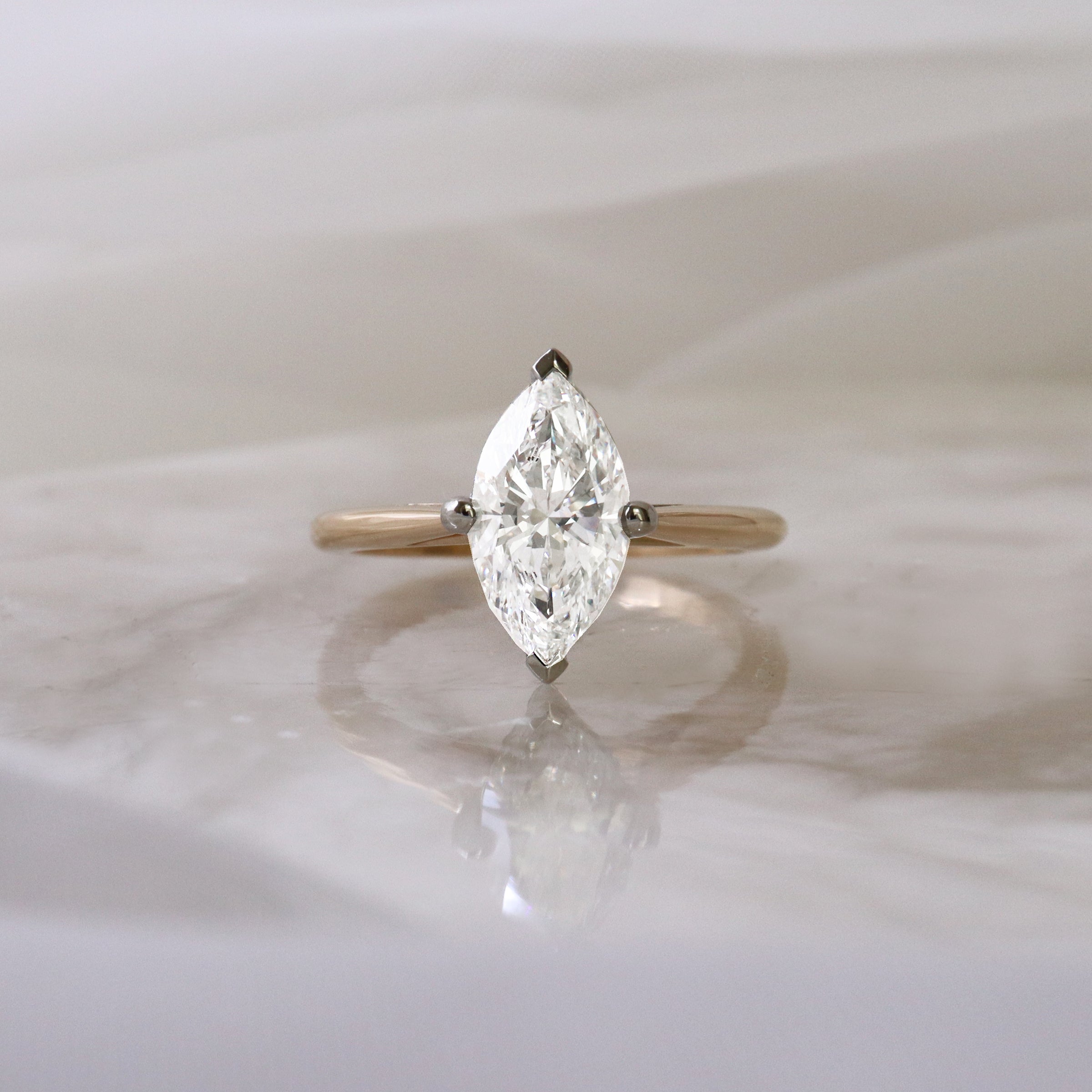 Diamond Solitaire Engagement Ring - LG 1.75ct (38539)