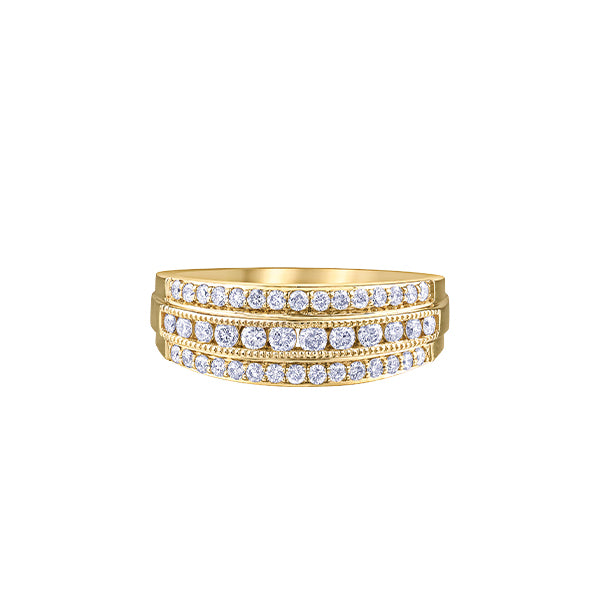 Diamond 3-Row Anniversary Band 1.00ct (38928)