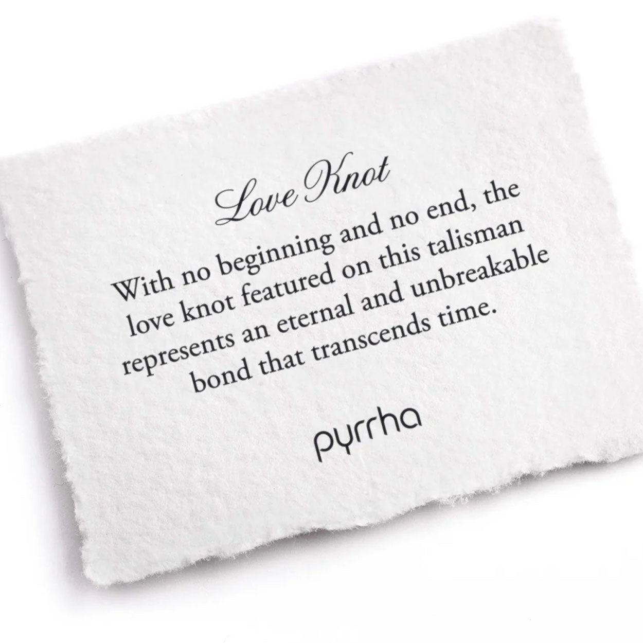 Pyrrha Necklace 'Love Knot' 18 inch (39643)