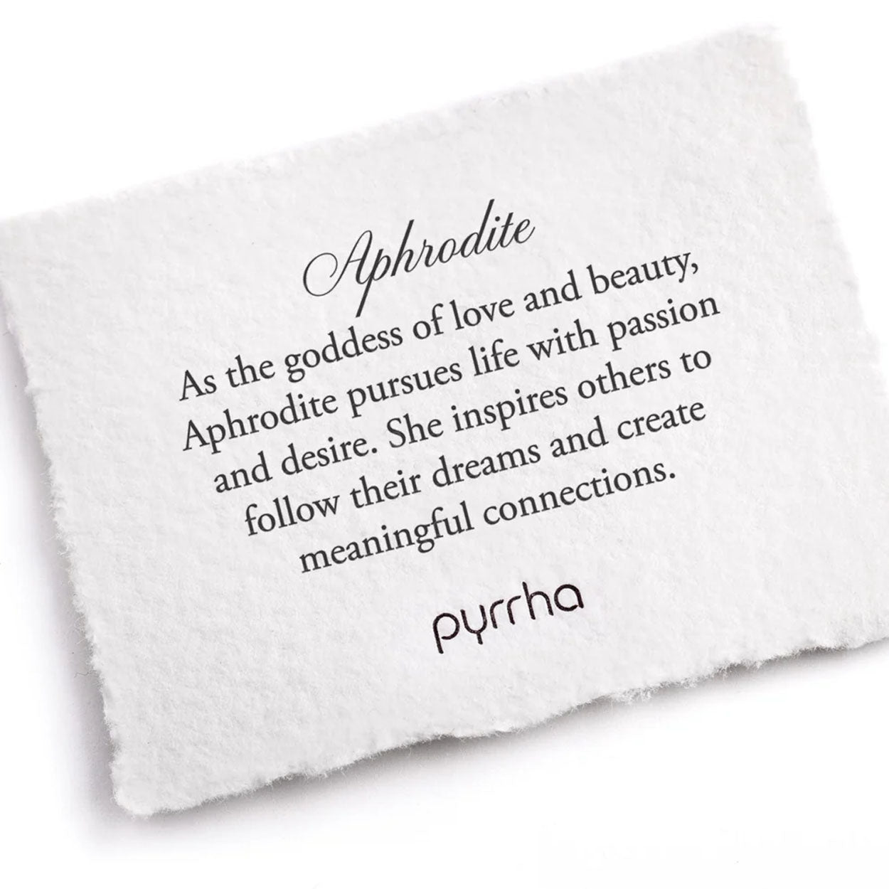 Pyrrha Necklace 'Aphrodite Goddess' 24 inch (39644)