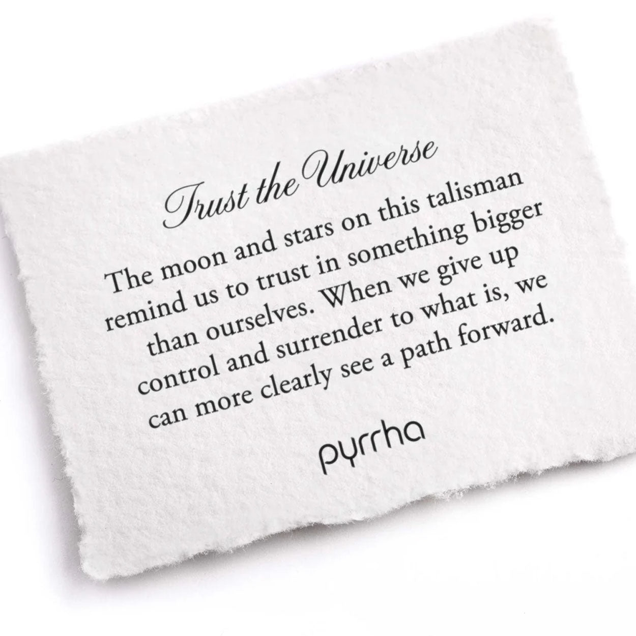 Pyrrha Bracelet 'Trust the Universe' 7.5 inch (39649)