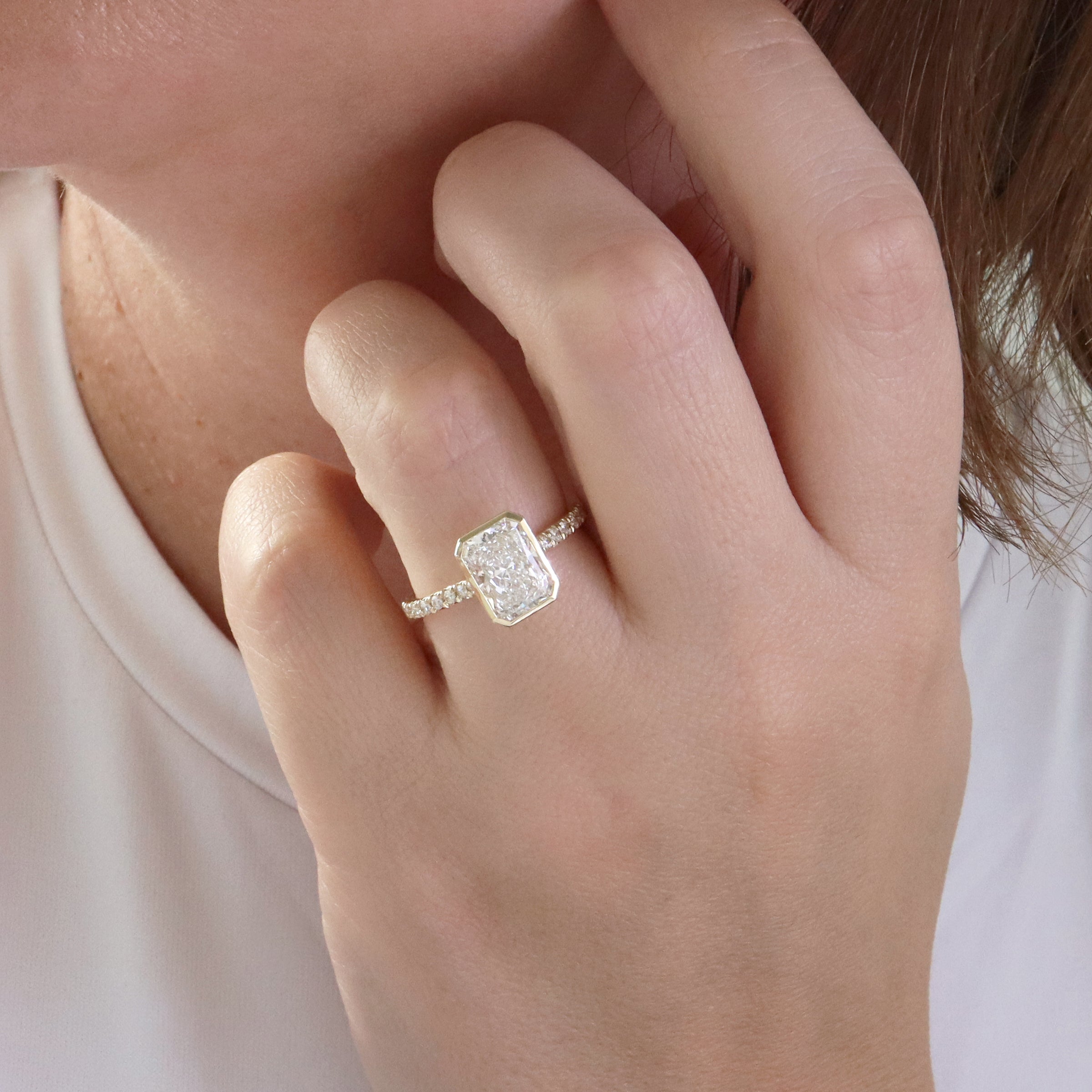 Diamond Classic Solitaire Engagement Ring - LG 2.32ct (39945)