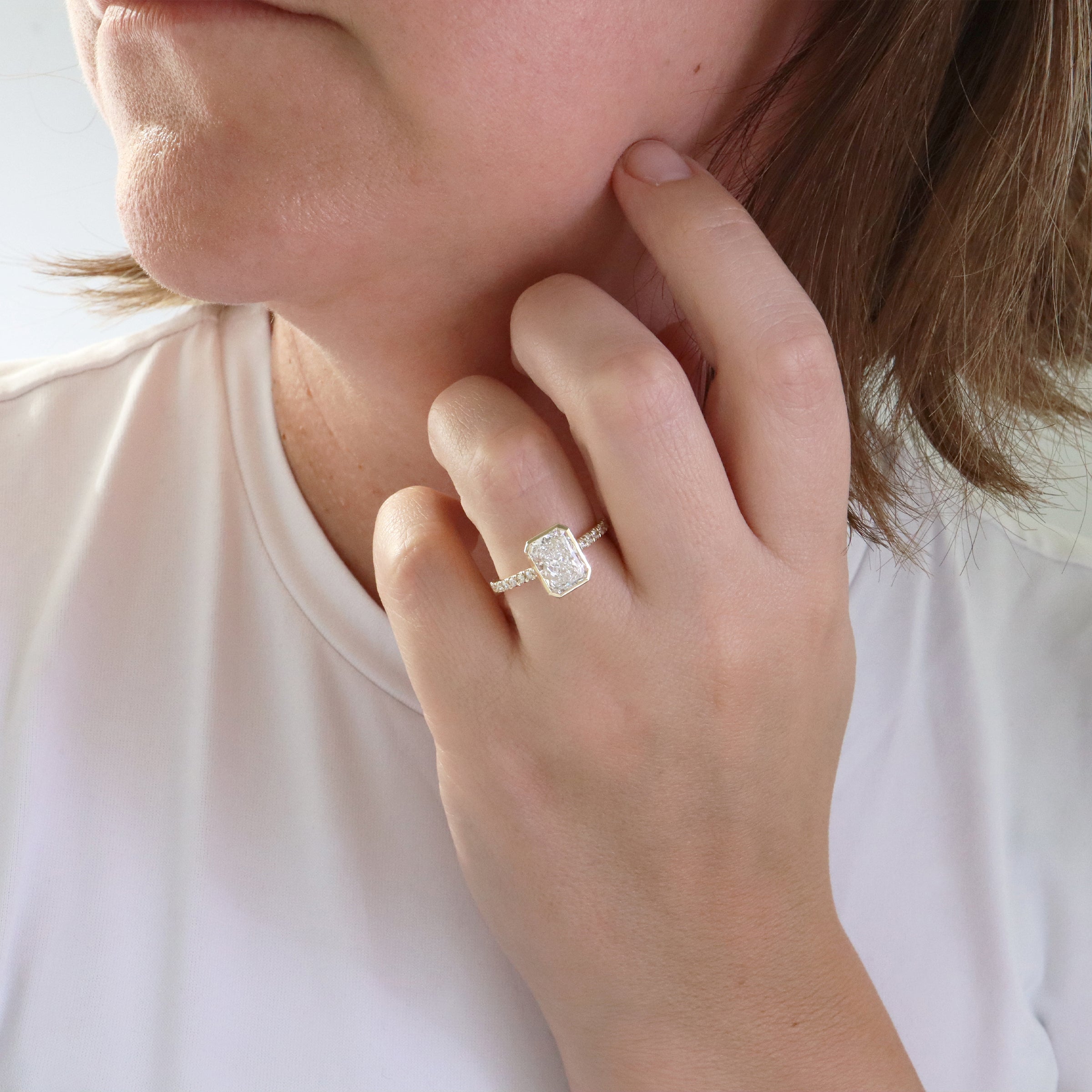 Diamond Classic Solitaire Engagement Ring - LG 2.32ct (39945)