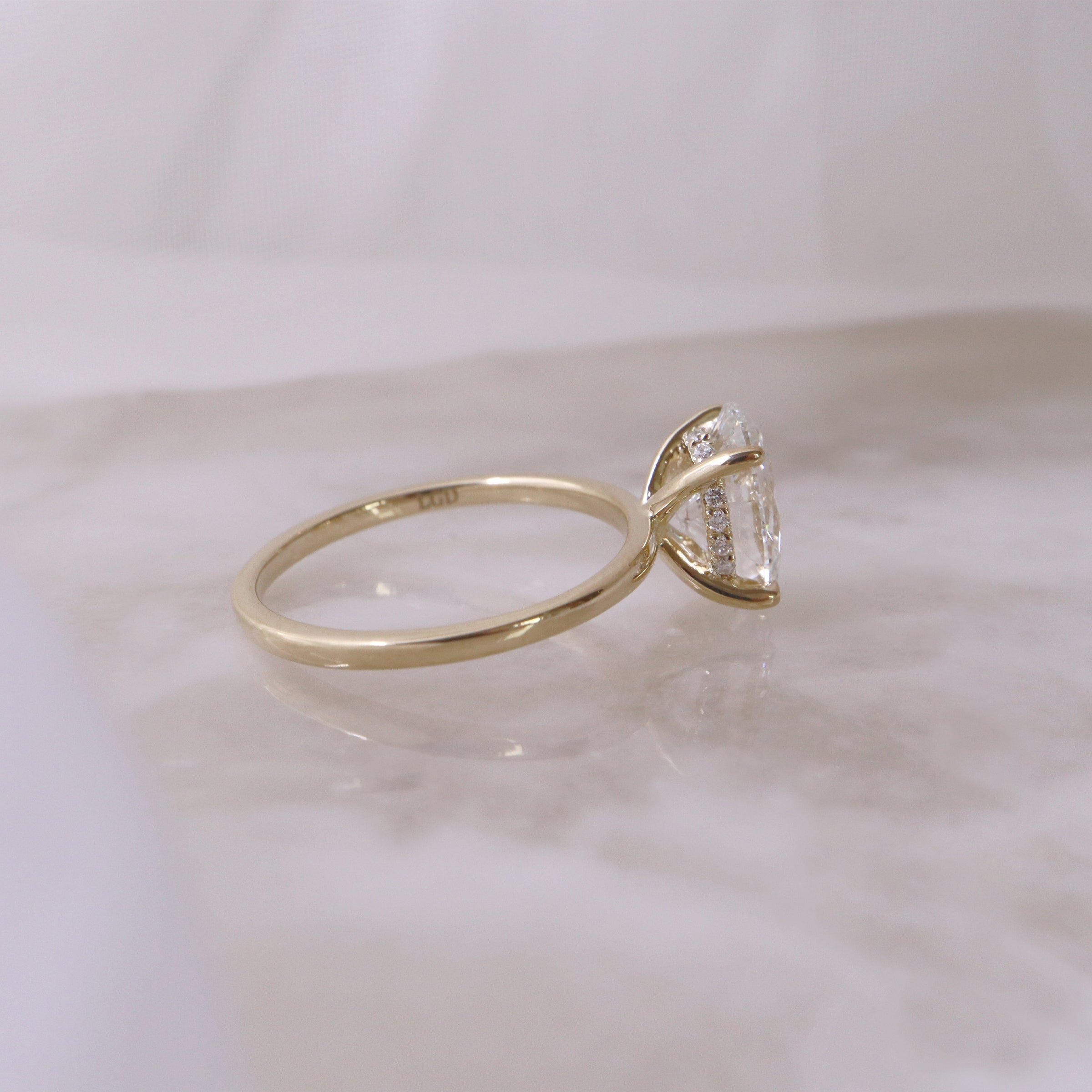 Diamond Solitaire Engagement Ring - LG 2.13ct (39993)