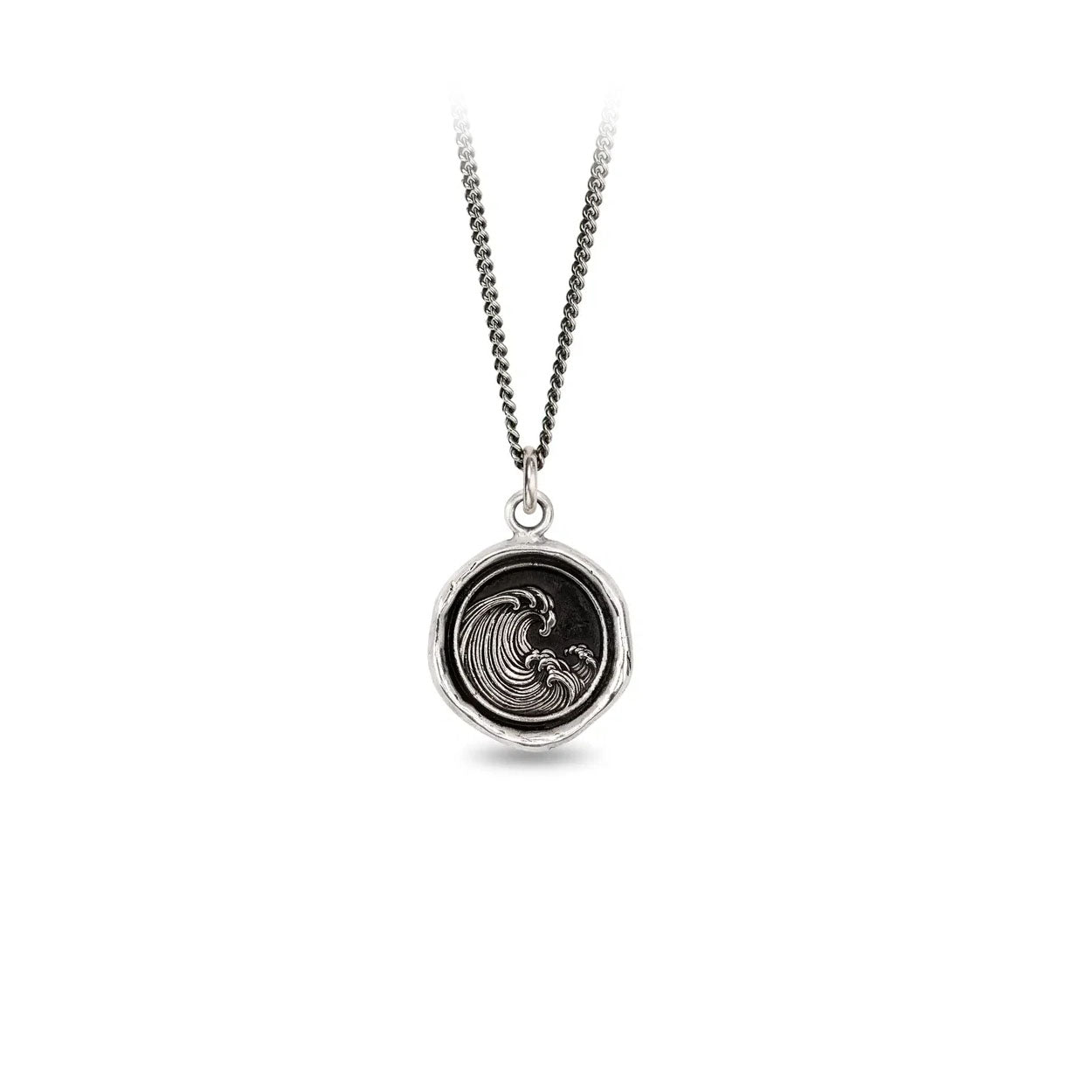 Pyrrha Necklace 'Wave' 18in (40554)