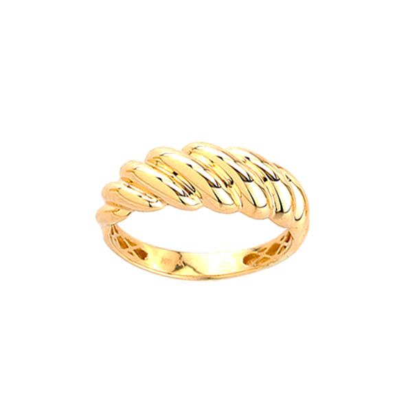Gold Wave Fashion Ring (40665)