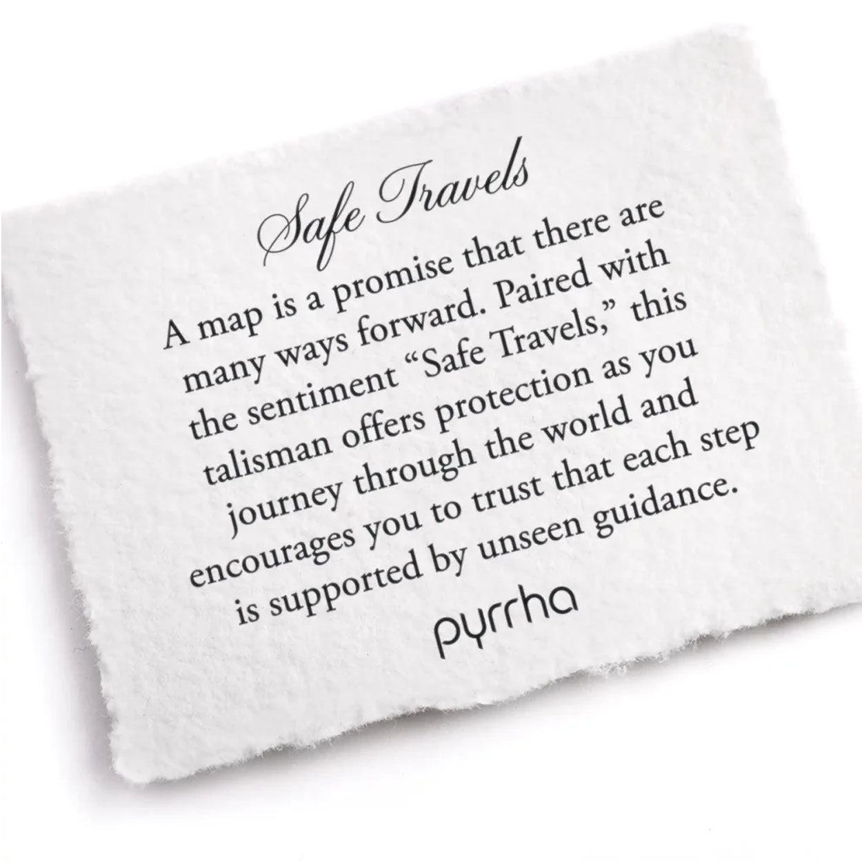 Pyrrha Necklace 'Safe Travels' 18in (40695)