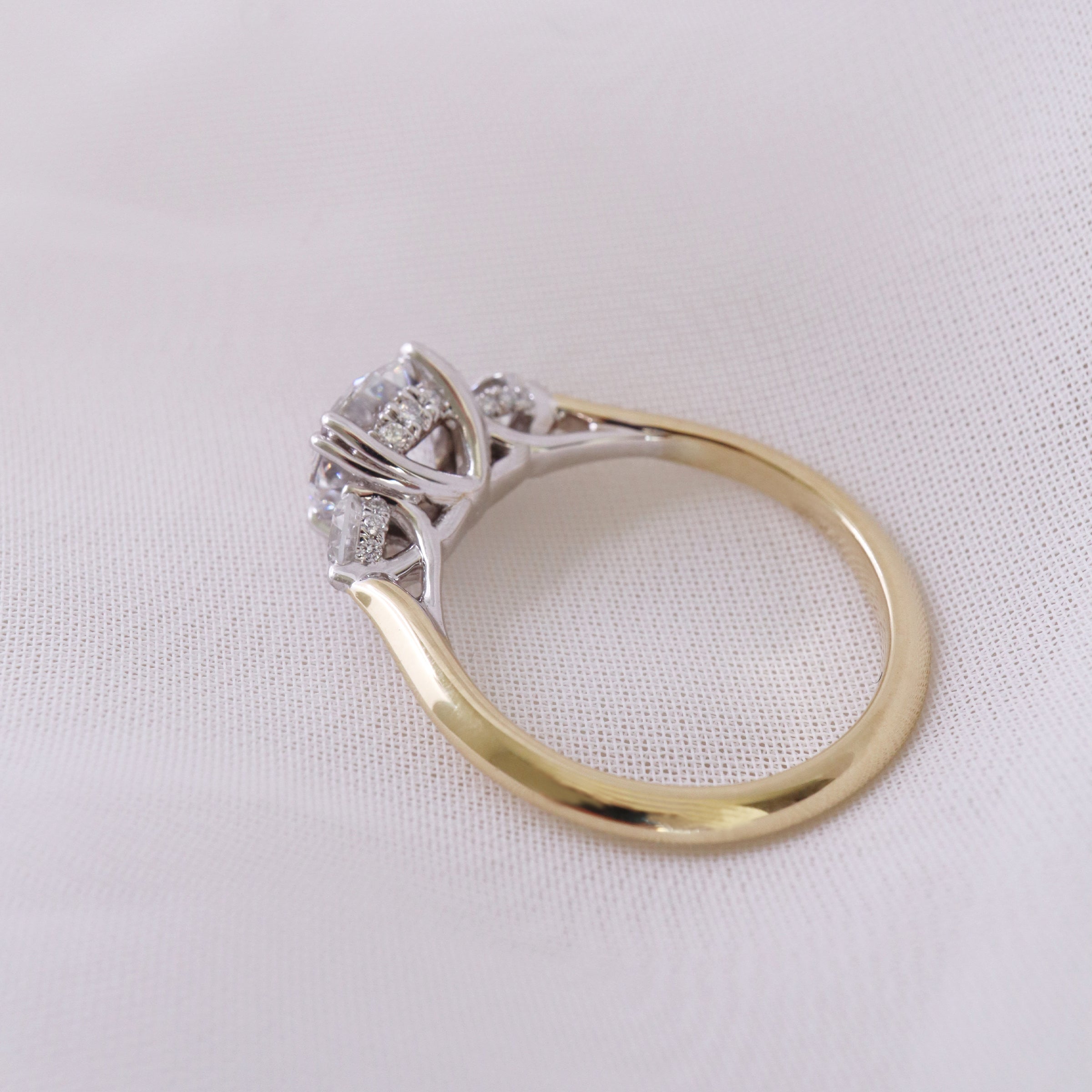 Diamond 3 Stone Engagement Ring - LG 1.92ct (40791)