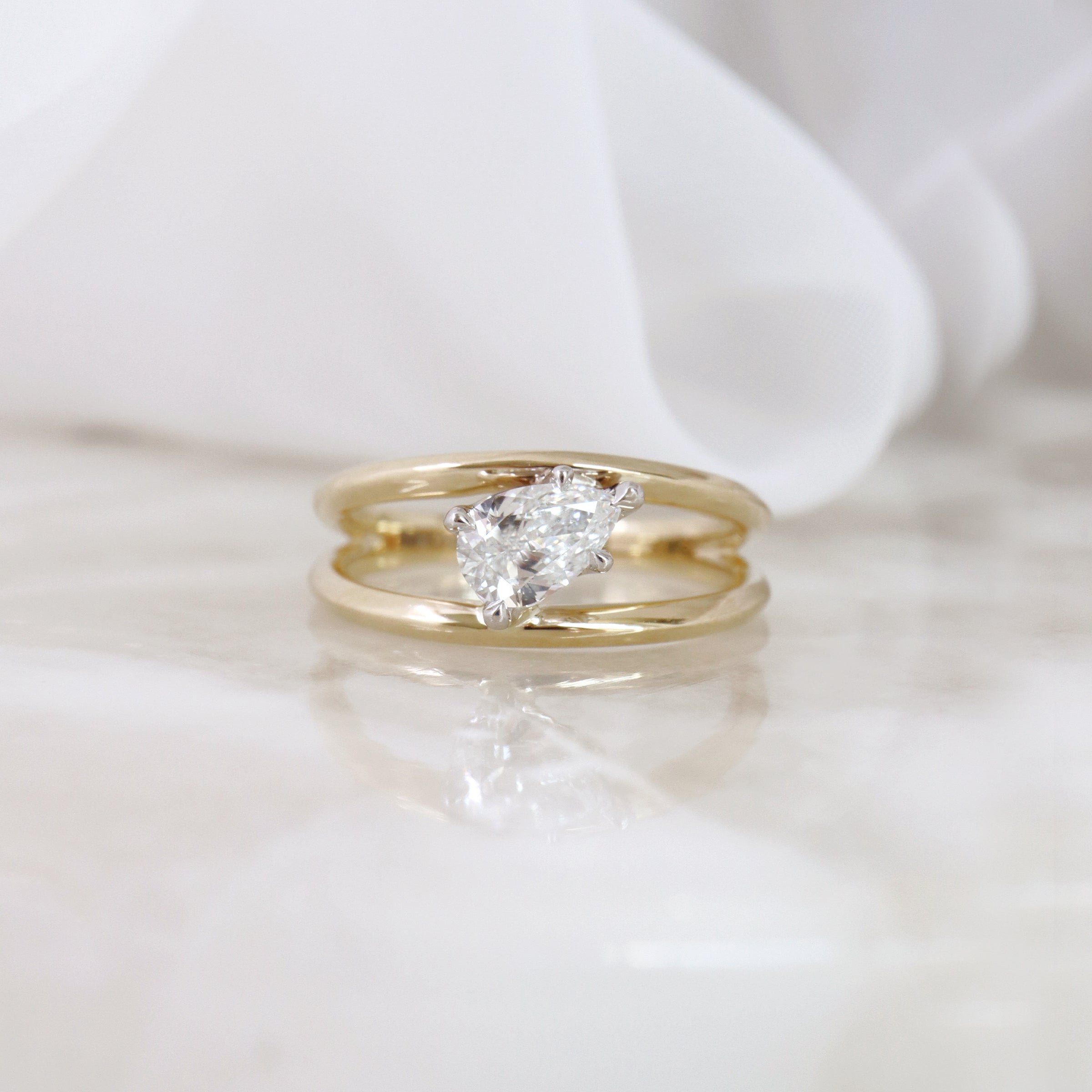 Canadian Diamond Solitaire Engagement Ring .50ct (40794)