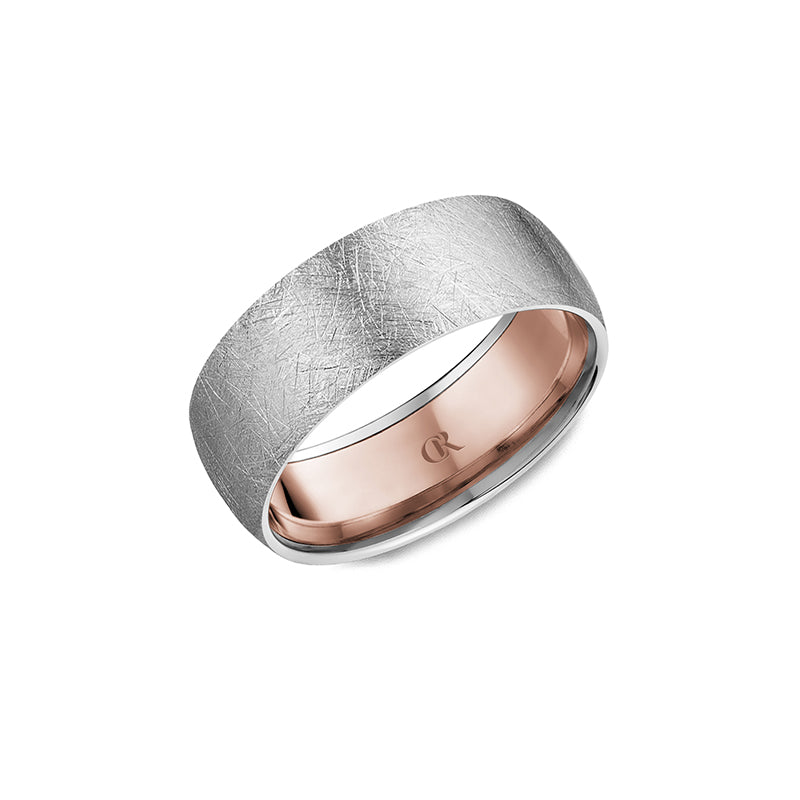 CrownRing Wedding Band 011B