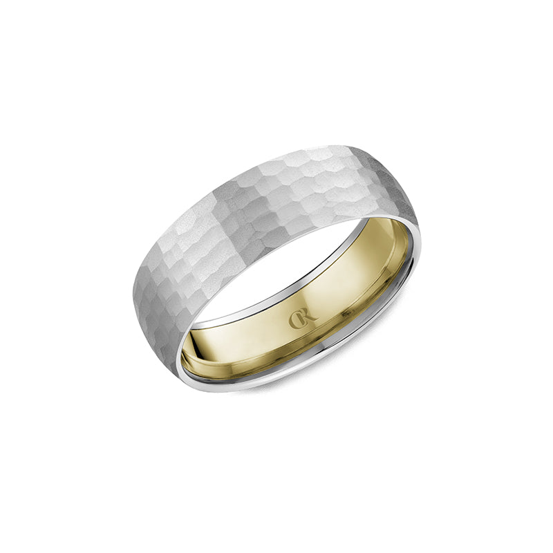 CrownRing Wedding Band 011B