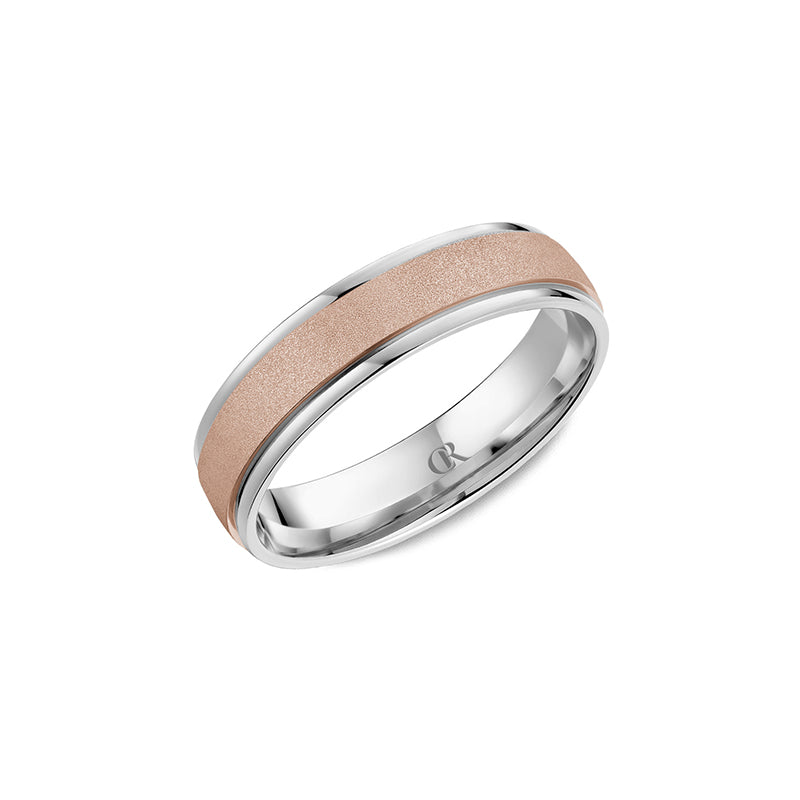 CrownRing Wedding Band 016B