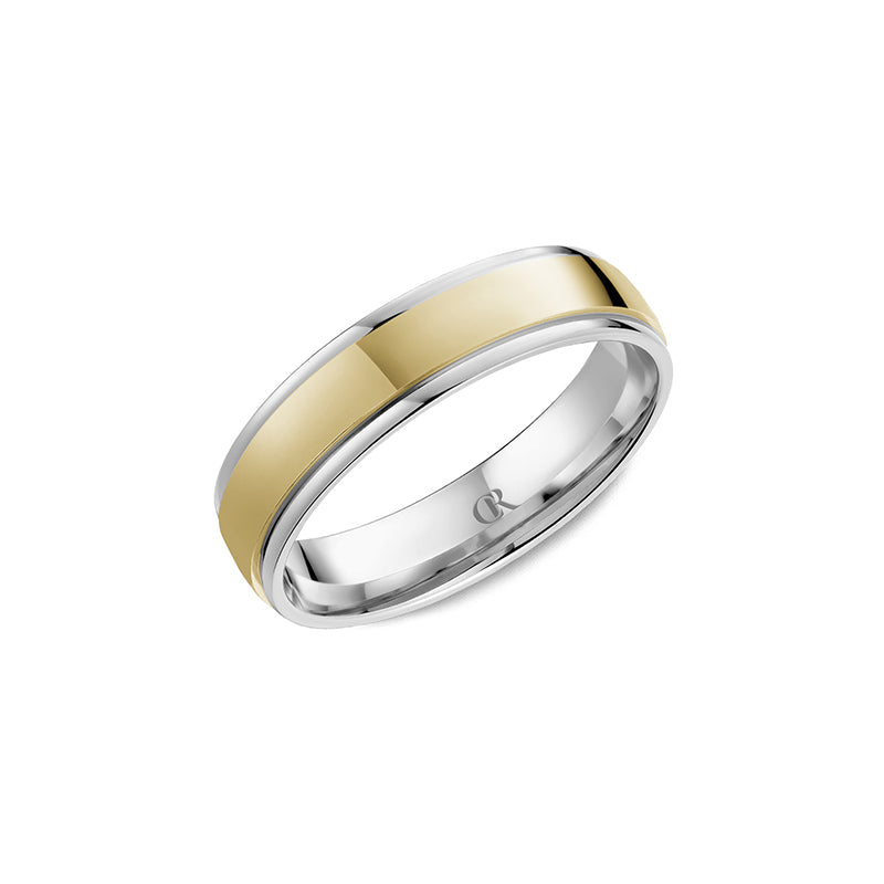 CrownRing Wedding Band 016B