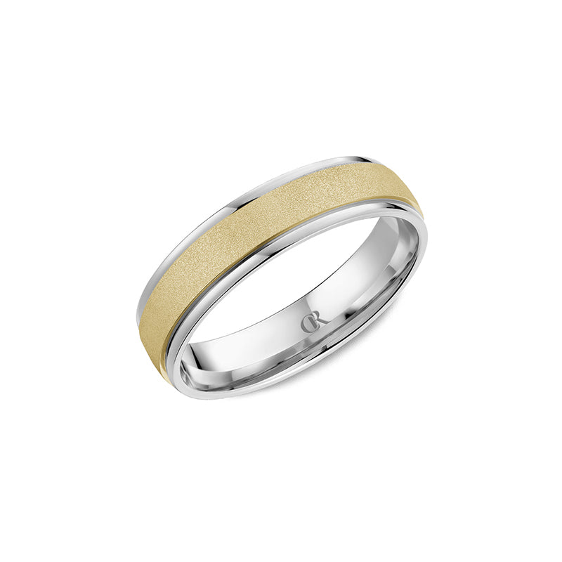 CrownRing Wedding Band 016B