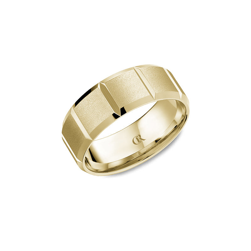 CrownRing Wedding Band 026
